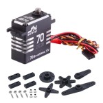 JX B70 72KG 12V High Torque Full Metal Shell Metal Gear Brushless Servo RC Car Truck Robot Helicopter Drone SAVOX SB2290SG Model